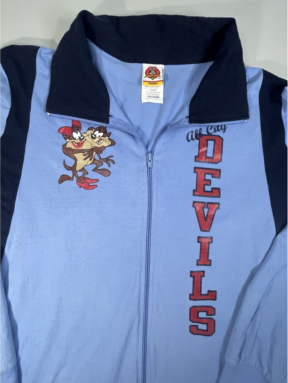 Disney Looney Tunes Tasmanian All City Devils Track Jacket